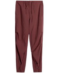 Lemaire - Drawstring-Fastening Trousers - Lyst