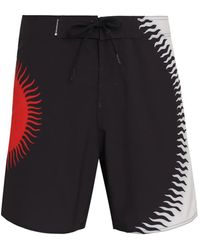 Osklen - Badeshorts Mit Sonnen-Print - Lyst