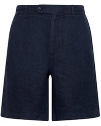 MC2 Saint Barth - Herringbone Elastic-Waist Shorts - Lyst