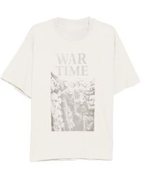 WARMAN - Cotton Printed T-Shirt - Lyst