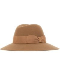 Borsalino - Claudette Bow-Detail Hat - Lyst