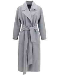 Fabiana Filippi - Belted Coat - Lyst
