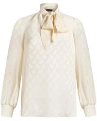 Etro - Blouse En Soie À Motif Cachemire - Lyst