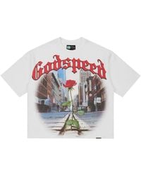 Godspeed - Concrete Rose Graphic-Print T-Shirt - Lyst