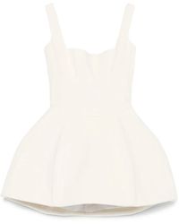 Vestiaire d'un Oiseau Libre - Minikleid mit eckigem Ausschnitt - Lyst