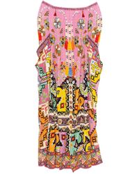 CAMILLA - Vestido con falda y bolsillo - Lyst