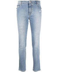 Ermanno Scervino - Mid-rise Straight-leg Jeans - Lyst