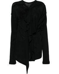 Yohji Yamamoto - Draped T-Shirt - Lyst