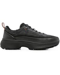 Santoni - Bounce Panelled Sneakers - Lyst