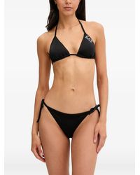 EA7 - Bikini Con Logo Estampado - Lyst
