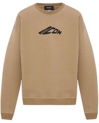 DSquared² - Sweater Met Logoprint - Lyst