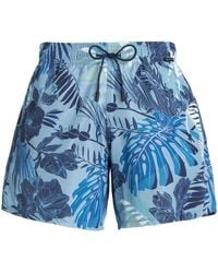 Etro - Zwembroek Met Bloemenprint - Lyst
