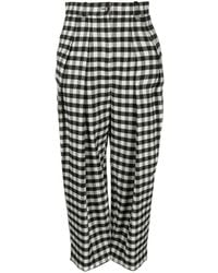 KENZO - Hose Mit Schachbrettmuster - Lyst