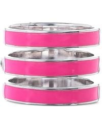 Loree Rodkin - 14k White Gold Triple Band Ring - Lyst