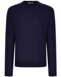 Canali - Crew-Neck Sweater - Lyst