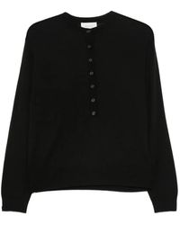 ViCOLO - Button-Up Crew-Neck Sweater - Lyst