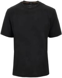 Herno - Crew-Neck Wool T-Shirt - Lyst