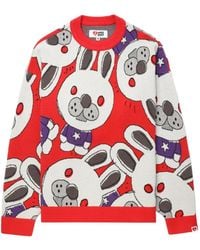 A Bathing Ape - Rabbit Pattern Sweater - Lyst
