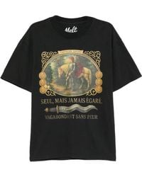 Melt - Cotton Printed T-Shirt - Lyst