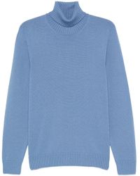Drumohr - Turtleneck Merino-Wool Sweater - Lyst