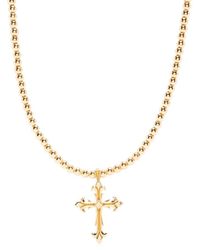 Emanuele Bicocchi - Fleury Cross Pendant Necklace - Lyst
