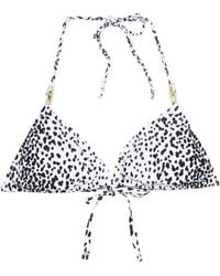 Heidi Klein - Bikinitop Met Halternek - Lyst