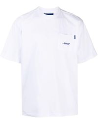 AWAKE NY - Logo-embroidered Cotton T-shirt - Lyst