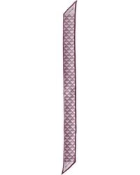 Prada - Symbole-Pattern Silk Scarf - Lyst