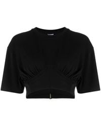 Jacquemus - Caraco Cropped T-Shirt - Lyst