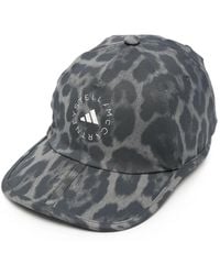 adidas - Leopard-Pattern Logo-Print Baseball Cap - Lyst