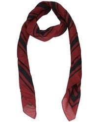 Burberry - Logo-Print Cotton Scarf - Lyst