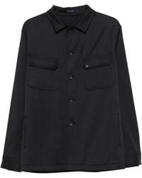 Tagliatore - Veste Boutonnée À Poche Poitrine - Lyst