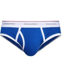 DSquared² - Slip Con Banda Logo - Lyst