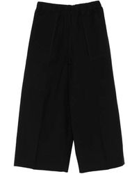 TOTEME - Pantalones Con Cordones Y Bolsillo De Parche - Lyst