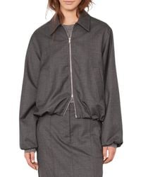 Officine Generale - Marla Zip-Up Jacket - Lyst