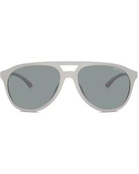 ARMANI EXCHANGE - Pilot-Frame Sunglasses - Lyst