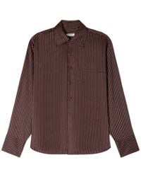 Sandro - Striped Loose-Fit Shirt - Lyst