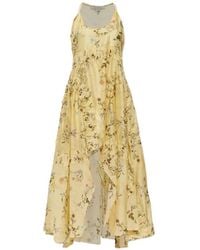 AllSaints - Dorina Floral-Print Ruffled Dress - Lyst