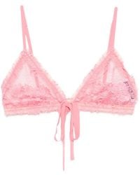 The Attico - Lace Bra - Lyst