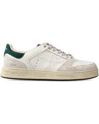 Premiata - Quinn Suede Leather Sneakers - Lyst