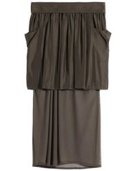 Lemaire - Double Layer Skirt - Lyst