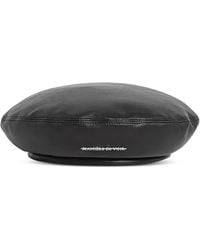 Manière De Voir - Faux-Leather Beret - Lyst