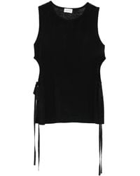 P.A.R.O.S.H. - Side-Tie Top - Lyst