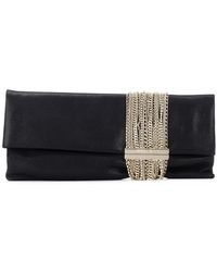 Jimmy Choo Chandra Clutch Bag - Black