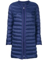 Moncler Doudoune mi-longue - Bleu