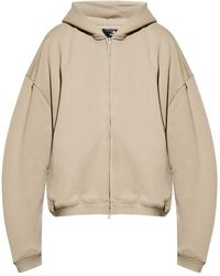 Represent - Hooded Zip-Up Sweatshirt - Lyst
