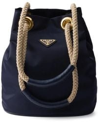 Prada - Small Mariner Bucket Bag - Lyst