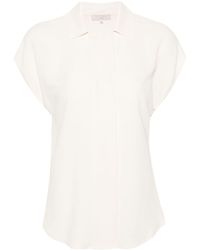 Antonelli - Camisa de crepé de manga corta - Lyst
