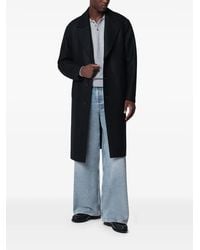 Harris Wharf London - Virgin-Wool Notch-Lapel Coat - Lyst