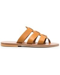 K. Jacques - Dolan Flat Sandals - Lyst